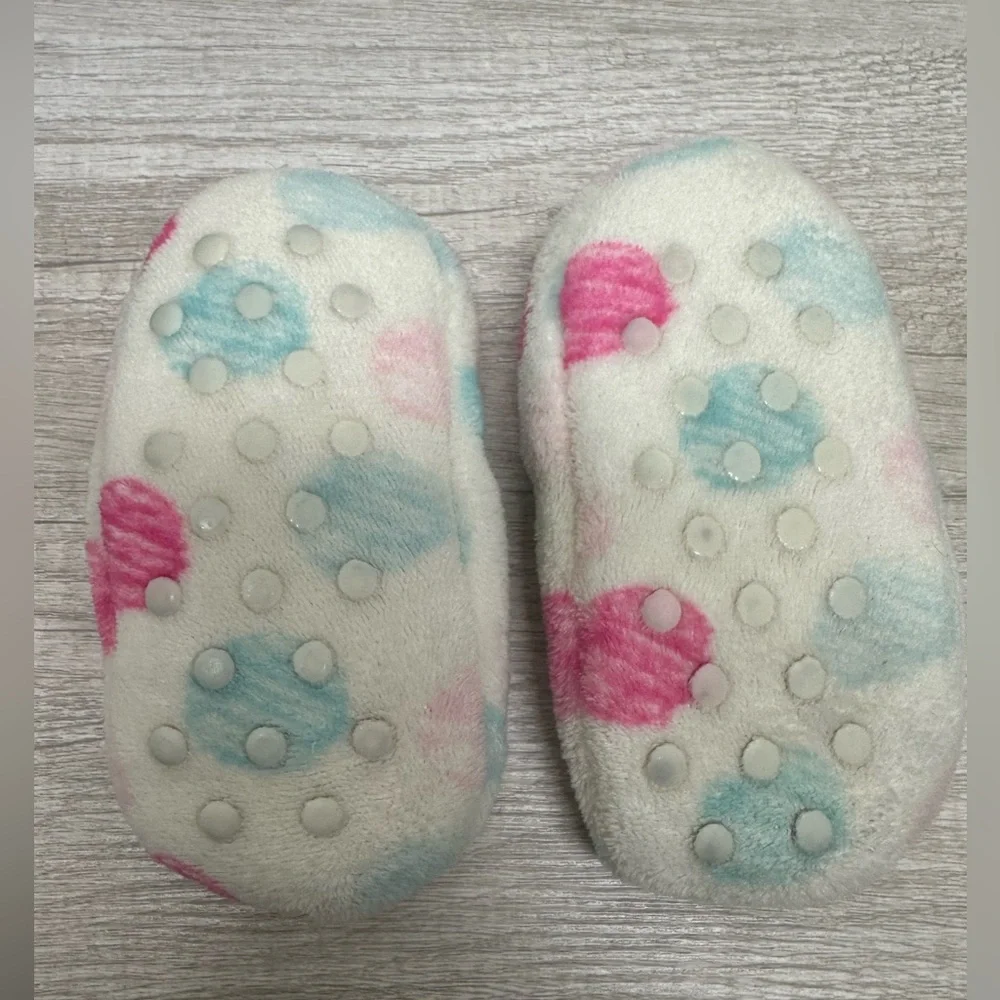 Toddler Girls Paw Patrol Skye Slippers with Grips SZ S/M fits toddler sz 8-10